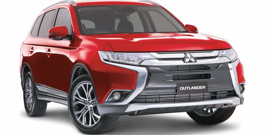 Which companies sell Mitsubishi Outlander 2017 model parts in Angola