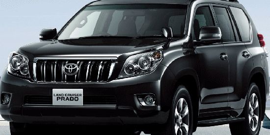 Which companies sell Toyota Prado 2017 model parts in Angola