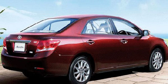 Which companies sell Toyota Allion 2017 model parts in DRC