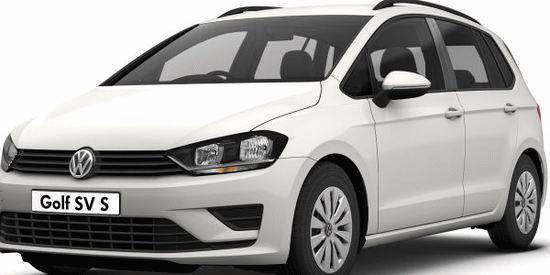 Which companies sell VW Golf SV-S 2017 model parts in DRC