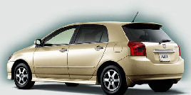 Which suppliers have parts for Toyota Ractis 2001 model in Masina?