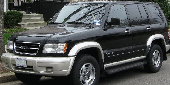 Which companies sell Isuzu Trooper Bighorn 2017 model parts in Germany